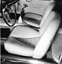 Maserati 5000 GT Touring (1960) - Interieur, fotografiert in Turin im Herbst 1960