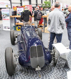 Maserati 6CM (1937) mit Sechszylindermotor, gesehen bei Edi Schorno – Swiss Classic World Luzern 2022