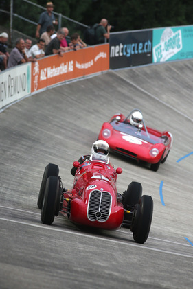 Maserati 6CM (1939) am Indianapolis in Oerlikon 2013