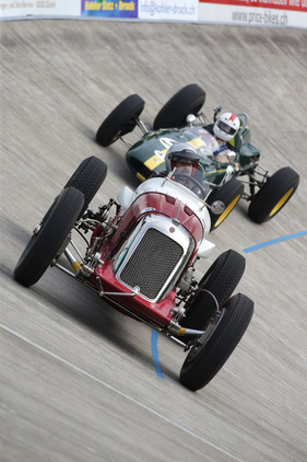 Maserati 8CM (1933) am Indianapolis in Oerlikon 2013