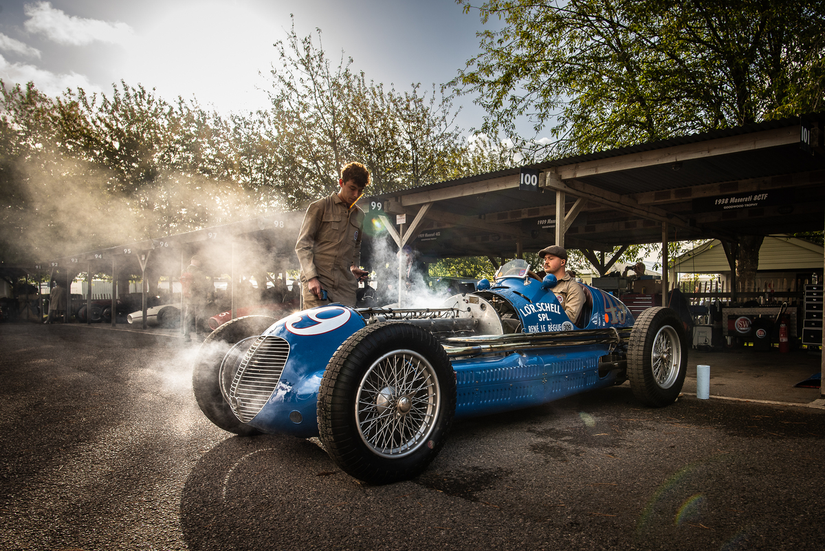 Maserati 8CTF (1938) – Ein Auto aus der Sammlung Miles Collier – Autor von «The Archeological Automobile» – des Revs-Institute – Goodwood Revival 2025