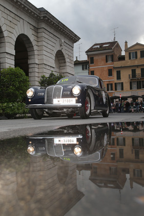 Maserati A6 1500 Pininfarina (1949) an der Mille Miglia 2013