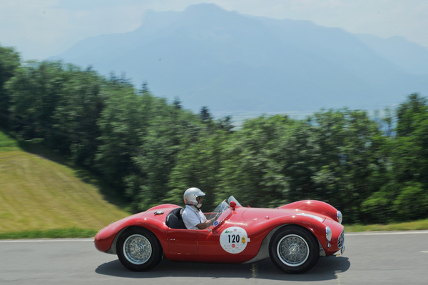 Maserati A6 GCS (1954) - am Gaisbergrennen 2015
