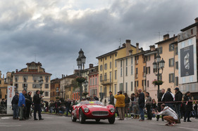 Maserati A6 GCS/53 (1953) an der Mille Miglia 2013