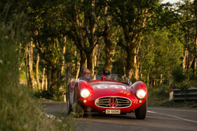 Bild Maserati A6 GCS/53 (1954) - an der Mille Miglia 2021
