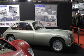 Maserati A6 Prototyp Zagato (1948) - es fehlt noch etwas die Eleganz späterer Entwürfe (Rétromobile 2012)