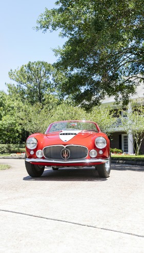 Maserati A6G/54 2000 Frua Spider (1956) - der Dreizack ist gut sichtbar