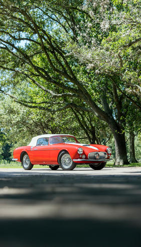 Maserati A6G/54 Gran Sport Spider Frua (1956) - als Lot 061 an der Versteigerung von Bonhams in Quail Lodge am 18. August 2017
