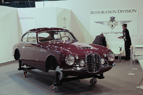 Maserati A6G Gran Sport 2000 Frua (1952) - erstmals gezeigt am Turiner Autosalon 1952, Restaurierung bei Touring Superleggera in Milano - Rétromobile Paris 2016