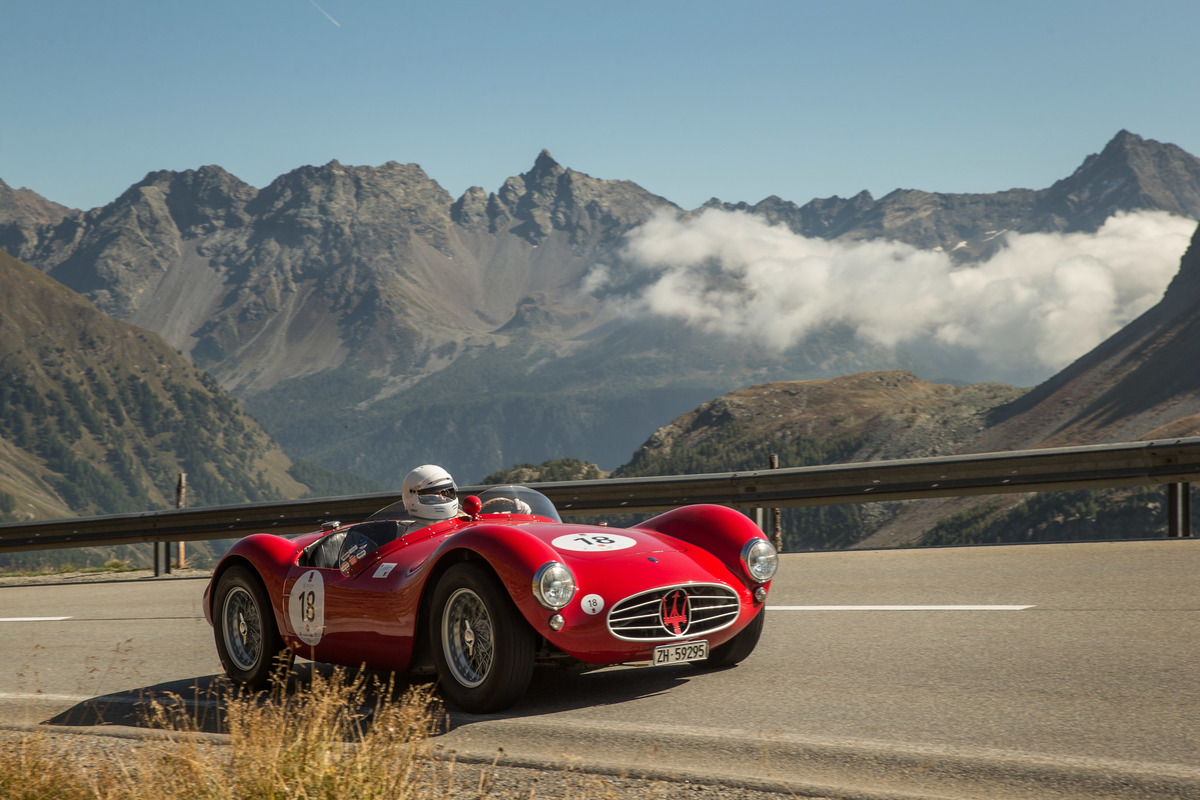 Maserati A6GCS (1954) - Bernina Gran Turismo hill climb 2019