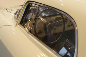 Maserati A6GCS (1954) - Blick in das spartanische Cockpit (Techno Classica 2013)