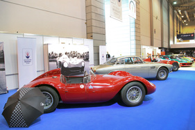 Maserati A6GCS (1954) - Chassis 2082 wurde als Werkswagen u.a. bei der Mille Miglia 1955 und der Targa Florio eingesetzt (Techno Classica 2017)