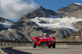 Maserati A6GCS/53 Fantuzzi (1956) - am Bergrennen Bernina Gran Turismo 2021