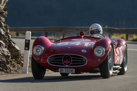 Maserati A6GCS/53 Fantuzzi (1956) - am Bergrennen Bernina Gran Turismo 2021