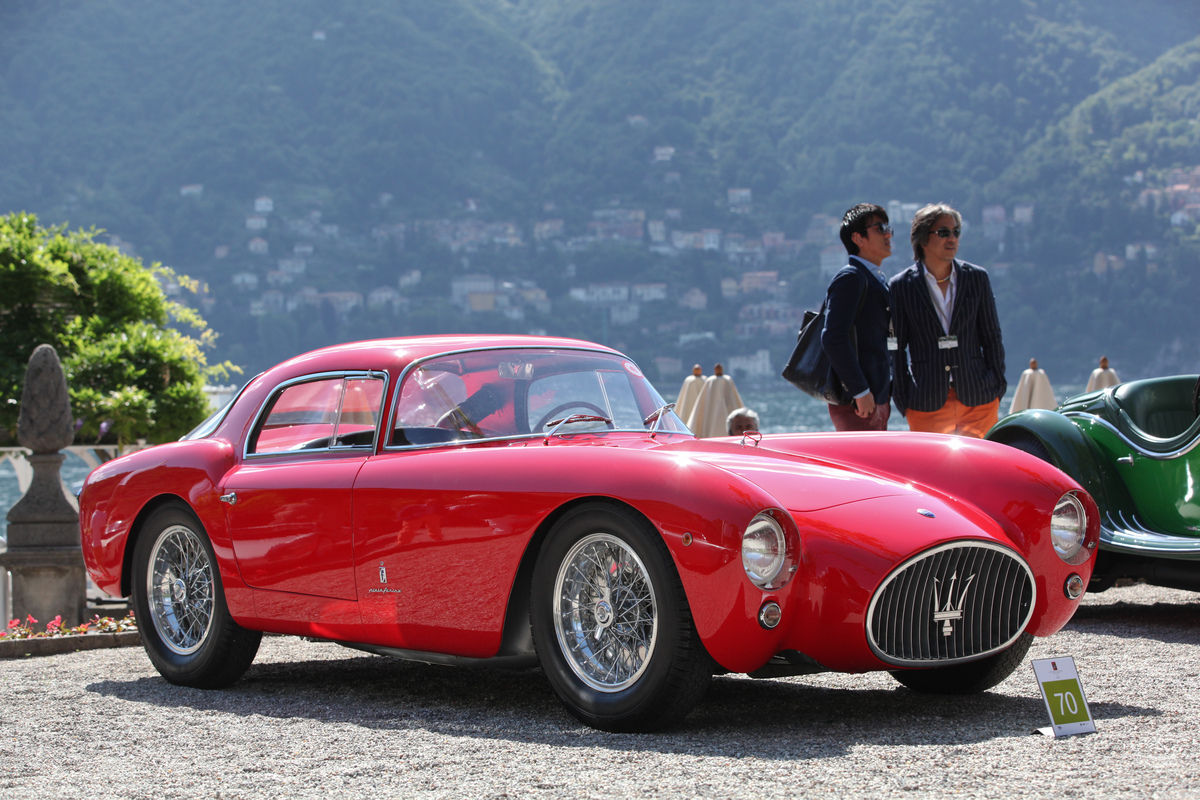 Maserati A6GCS Berlinetta Pininfarina (1953) - am Concorso d'Eleganza Villa d'Este 2014