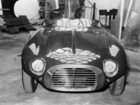 Maserati A6GCS Spyder (1953) - in den Räumen von Vignale, nach der Fertigstellung, Chassis 2049