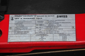 Maserati Biturbo 222 E (1990) - Angaben für die Schweizer Ausführung