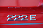 Maserati Biturbo 222 E (1990) - Typenschriftzug "222 E"