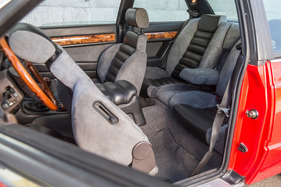 Maserati Biturbo 222 E (1990) - guter Einstieg nach hinten, aber Platzverhältnisse eher für Kinder als Erwachsene