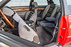 Maserati Biturbo 222 E (1990) - guter Einstieg nach hinten, aber Platzverhältnisse eher für Kinder als Erwachsene