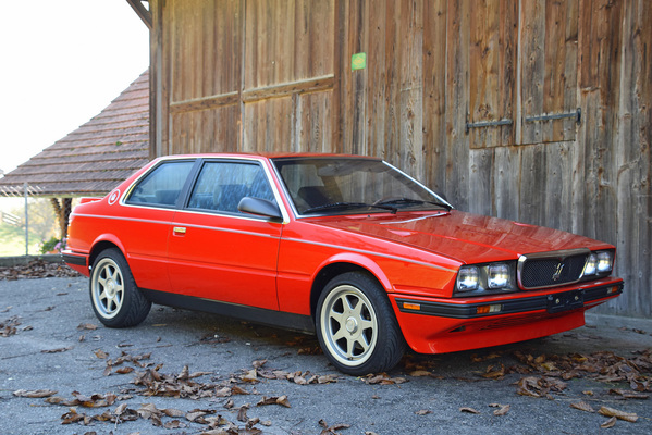 Maserati Biturbo 222E (1990) - als Lot 80 an der Versteigerung der Oldtimer Galerie Toffen am 20. Oktoberl 2018