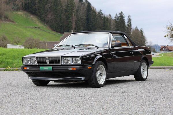 Bild: Maserati Biturbo Spider – für CHF 19'200 versteigert