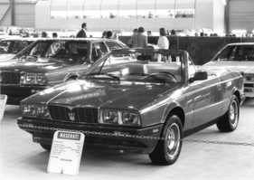 Maserati Biturbo Spyder (1985) - Prototyp mit 2,5-Liter-Turbomotor - Genfer Automobilsalon 1985