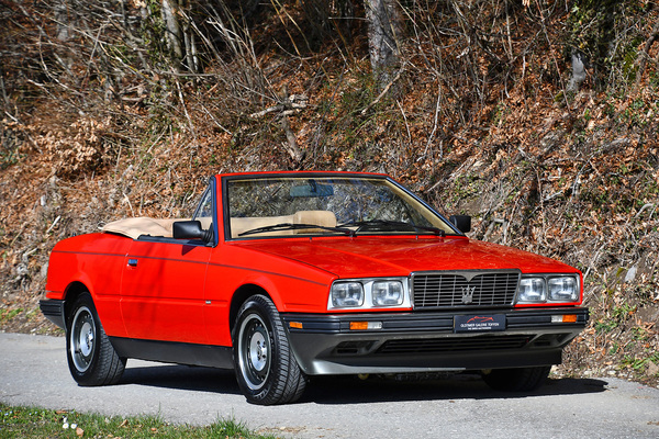 Maserati Biturbo Spyder (1986) - als Lot 41 an der Versteigerung der Oldtimer Galerie in Toffen am 28. März 2020