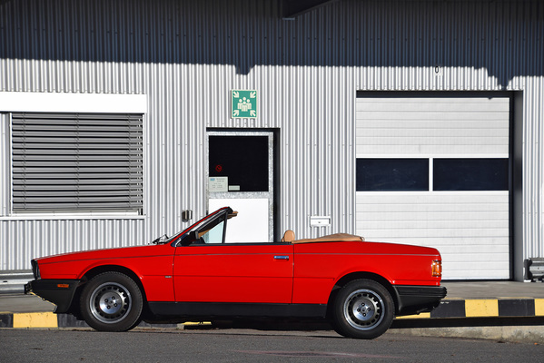 Maserati Biturbo Spyder (1986) - gemeldet als Lot 081 an der Versteigerung der Oldtimer Galerie in Toffen am 30. März 2019