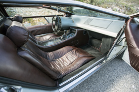 Maserati Boomerang (1971) - das Interieur war einst schwarz eingekleidet