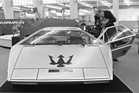 Maserati Boomerang (1971) - fertiggestellt, auf dem Genfer Automobilsalon im Jahr 1972