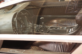 Maserati Boomerang (1972) - Blick ins Innere des Konzeptfahrzeugs - Techno Classica 2015