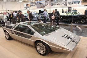 Maserati Boomerang (1972) - Design von Giorgetto Giugiaro, ersmals als Holzmodell 1971 gezeigt - Techno Classica 2015