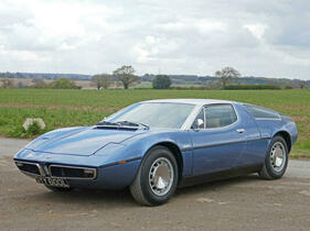 Maserati Bora 4.7-litre Berlinetta (1972) - als Lot 133 angeboten an der Bonhams Bond Street Versteigerung am 16. Dezember 2022