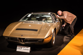 Maserati Bora 4.9 (1974) - versteigert als Lot 135 an der RM/Sotheby's Auktion in Paris am 3. Februar 2016