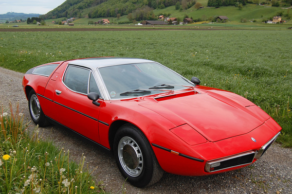 Maserati Bora 4700 (1973) - angeboten an der Versteigerung der Oldtimer Galerie anlässlich der Dolder Classics am 7. Juni 2014