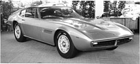 Maserati Ghibli (1967) - Sonderausführung von Ghia auf dem Chassis des Mexico und V8-4,7-Liter-Motor mit 330 PS - Genfer Autosalon 1967