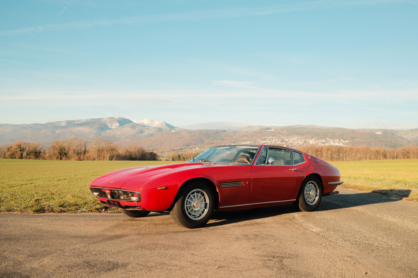 Maserati Ghibli 4.7 (1969) - als Lot 147 an der Versteigerung der Oldtimer Galerie in Gstaad am 29. Dezember 2025