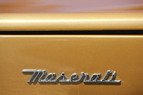 Maserati Ghibli 4700 (1968) - Maserati-Schriftzug am Heck (1968)
