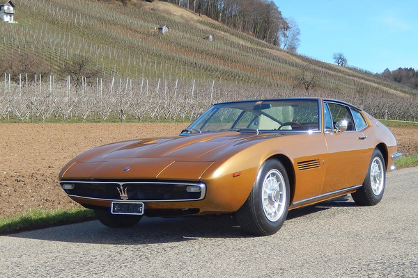Bild Maserati Ghibli 4700 (1968) - als Lot 36 angeboten an der Versteigerung der Oldtimer Galerie anlässlich der Swiss Classic World Luzern am 25. Mai 2019