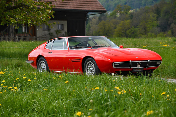 Maserati Ghibli 4700 (1969) - als Lot 19 angeboten an der Versteigerung der Oldtimer Galerie anlässlich der Swiss Classic World Luzern am 25. Mai 2019