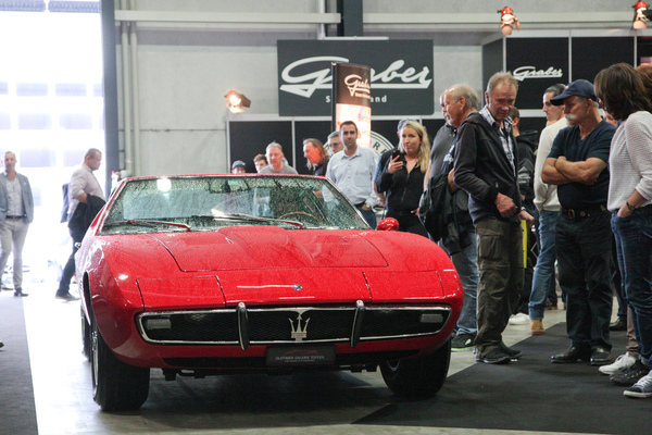 Maserati Ghibli 4700 (1969) - als Lot 19 verteigert an der Auktion der Oldtimer Galerie anlässlich der Swiss Classic World Luzern am 25. Mai 2019