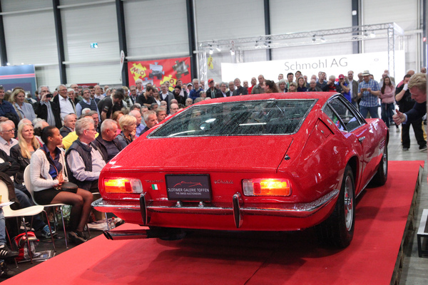 Bild: Maserati Ghibli 4700 (1969) - als Lot 19 verteigert an der Auktion der Oldtimer Galerie anlässlich der Swiss Classic World Luzern am 25. Mai 2019