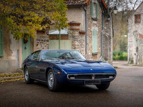 Maserati Ghibli 4700 (1969) – angeboten als Lot Nr. 163 bei der Bonhams-Versteigerung in Paris am 6. Februar 2025