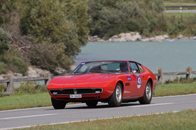 Maserati Ghibli 4700 (1970) - am ersten Tag - Passione Engadina 2017 Maserati Ghibli 4700 (1970) - am ersten Tag - Passione Engadina 2017