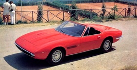 Maserati Ghibli Spyder (1970) - 125 Mal wurde die offene Version gebaut