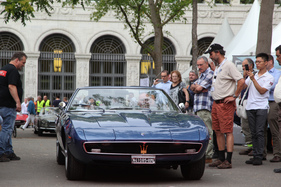 Maserati Ghibli Spyder (1970) - gewann den zweiten Platz in der Kategorie "Post-1960 Open" - am ZCCA 2016