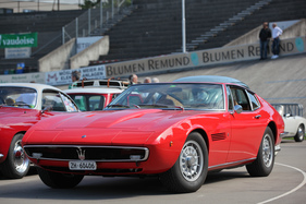 Maserati Ghibli - eines der schönsten Autos der frühen Siebzigerjahre - Dolder Classics August 2017