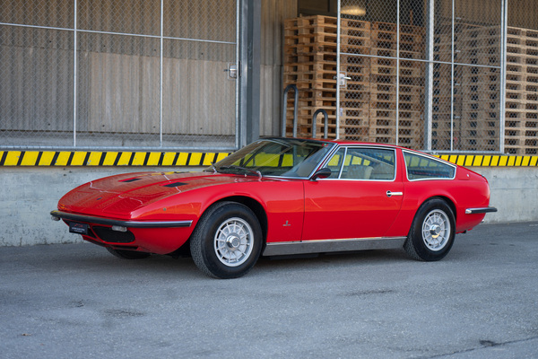 Maserati Indy 4900 von 1975 - gemeldet für die Versteigerung der Oldtimer Galerie an der Swiss Classic World 2026