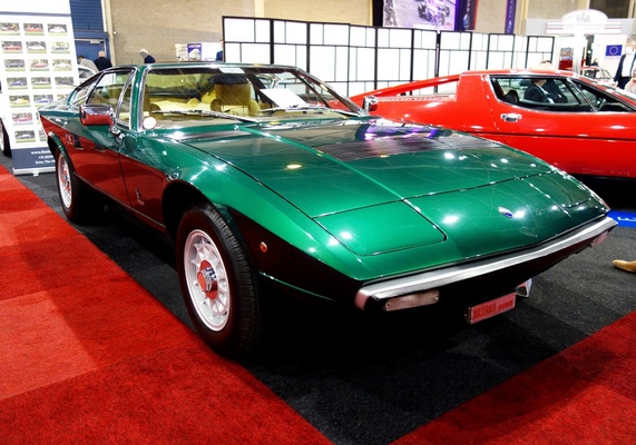 Maserati Khamsin (1976) - in metallisierten Grün - InterClassics Maastricht 2018